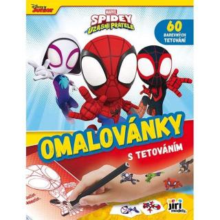 Omalovánky s tetováními Spidey