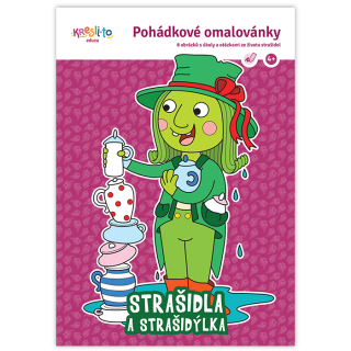 Strašidla a strašidýlka Pohádkové omalovánky