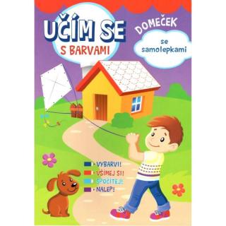 Učím se s barvami - Domeček