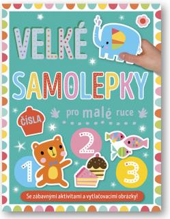 Velké samolepky pro malé ruce Čísla