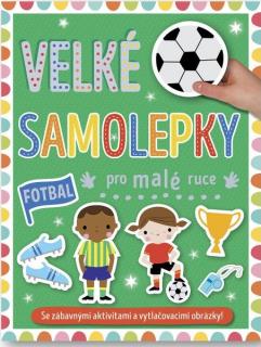 Velké samolepky pro malé ruce Fotbal