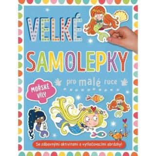 Velké samolepky pro malé ruce Mořské víly