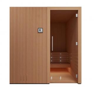 Finská sauna Auroom LIBERA 120x180 thermowood osika