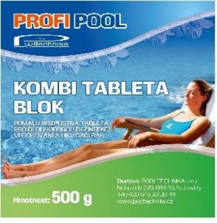 Kombi tablety PROFIPOOL BLOK 500g