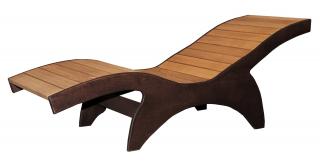 Relaxační lehátko JAZER, thermowood