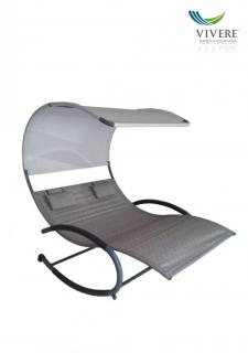 Vivere - Double Chaise Rocker # Sienna