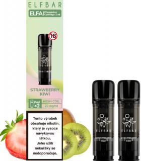 Elf Bar ELFA Pods cartridge 2Pack Strawberry Kiwi  20mg