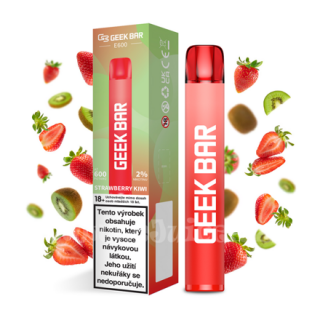 GEEK BAR E600 Strawberry Kiwi jednorázová e-cigareta  20mg