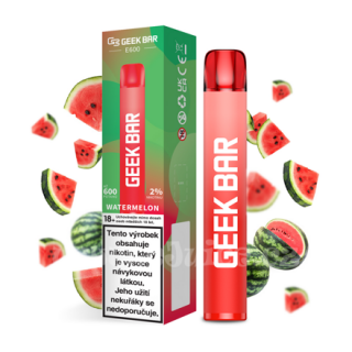 GEEK BAR E600 Watermelon jednorázová e-cigareta  20mg