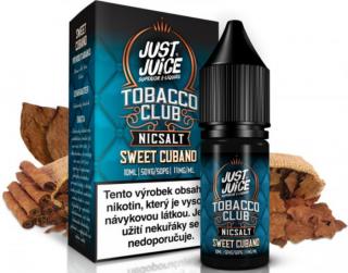 Liquid Just Juice SALT Tobacco Sweet Cubano 10ml - 11mg