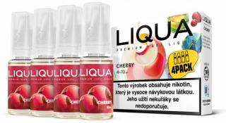 Liquid LIQUA CZ Elements 4Pack Cherry 4x10ml-3mg (třešeň)