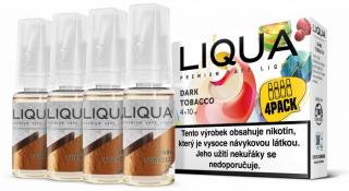 Liquid LIQUA CZ Elements 4Pack Dark tobacco 4x10ml-3mg (Silný tabák)