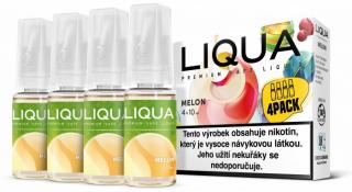 Liquid LIQUA CZ Elements 4Pack Melon 4x10ml-3mg (Žlutý meloun)