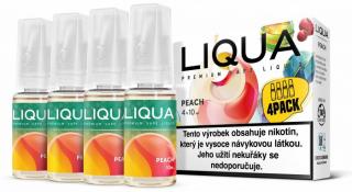 Liquid LIQUA CZ Elements 4Pack Peach 4x10ml-3mg (Broskev)