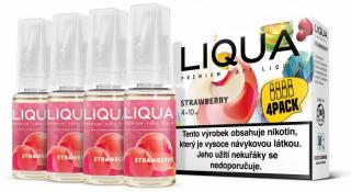 Liquid LIQUA CZ Elements 4Pack Strawberry 4x10ml-3mg (Jahoda)