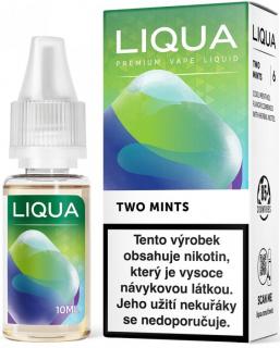 Liquid LIQUA CZ Elements Two Mints 10ml-0mg (Chuť máty a mentolu)