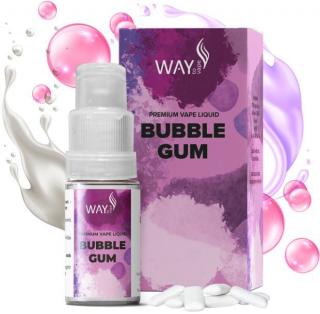 Liquid WAY to Vape Bubble Gum 10ml-0mg