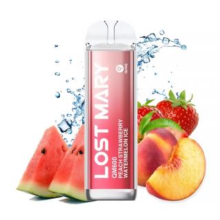 Lost Mary - QM600 - Peach Strawberry Watermelon ICE  20mg