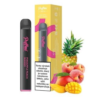 Puffmi TX600 Pro (ananas, broske, mango) jednorázová e-cigareta  20mg