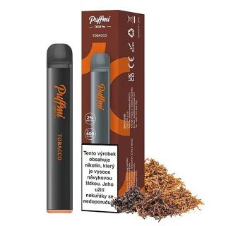 Puffmi TX600 Pro (tabák) jednorázová e-cigareta  20mg