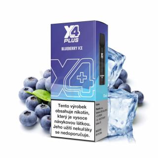 X4 Plus Pod - Chladivá borůvka (Blueberry Ice)  20mg