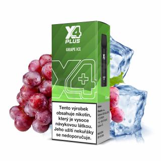 X4 Plus Pod - Chladivé hroznové víno (Grape Ice)  20mg