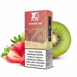 X4 Plus Pod - Jahoda a kiwi (Strawberry Kiwi)  20mg