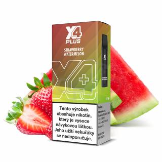 X4 Plus Pod - Jahoda a meloun (Strawberry Watermelon)  20mg