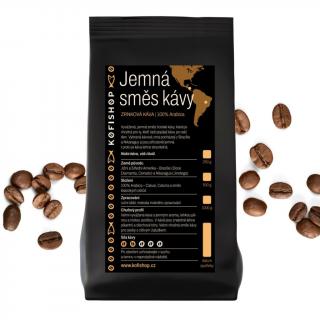 Jemná směs zrnkové kávy KOFISHOP Hmotnost: 250 g