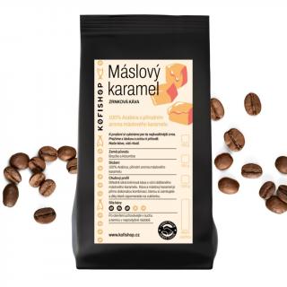 Máslový karamel zrnková aroma káva KOFISHOP Hmotnost: 1000 g