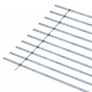 LED modul 12x SMD 2835 Sanan, 950mm, optika 160°, 24V, 12W