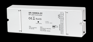 RF stmívač LED Sunricher SR-1009EA-5C, 12-36VDC, 5x5A