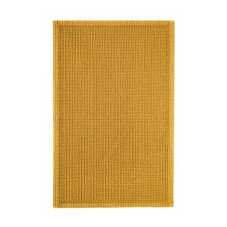 Koupelnová předložka Sorema Favo 1600 gsm Pale Gold (oranžová)