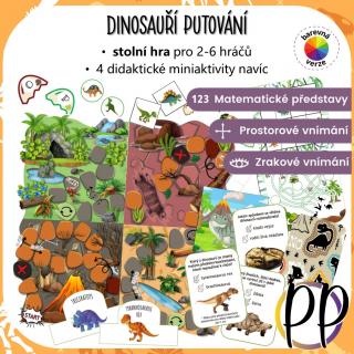 Dinosauří putování – vzdělávací hra pro děti