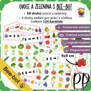 Ovoce a zelenina s Bee-bot - programování