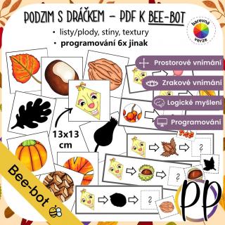 Podzim s dráčkem – PDF k Bee-bot (programování)