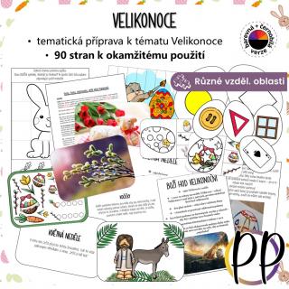 Velikonoce – PDF tematická příprava s aktivitami