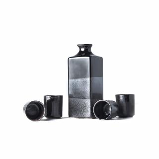 Sake Set Gunmetal 5 ks