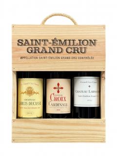 Dřevěná kazeta Saint Émilion Grand Cru