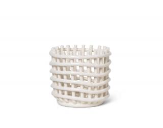 Keramický organizér Small  Off-white  ferm LIVING