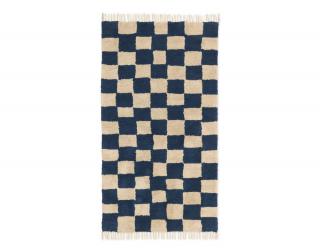 Koberec Mara Washable  Deep Blue / Warm Sand  ferm LIVING