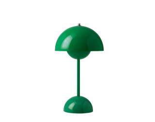 Přenosná lampa Flowerpot VP9  Signal Green  &Tradition