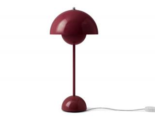 Stolní lampa Flowerpot VP3  Dark Plum  &Tradition