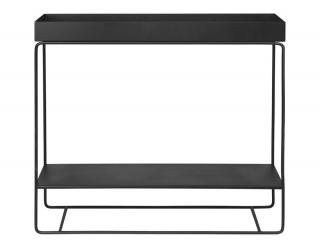 Truhlík / stolek Plant Box Two-Tier  Black  ferm LIVING