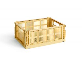 Úložný box Colour Crate Medium  Golden Yellow  HAY