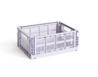 Úložný box Colour Crate Medium  Lavender  HAY