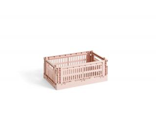 Úložný box Colour Crate Small  Blush  HAY