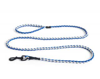 Vodítko pro psy Braided  Blue / Off-white  HAY