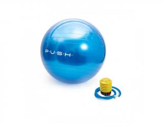 Gymnastický míč 55 cm modrý - Gym Ball PUSH