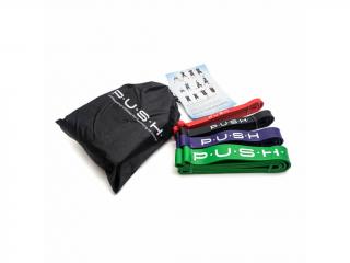 Odporové gumy PUSH Element - professional resistance band set